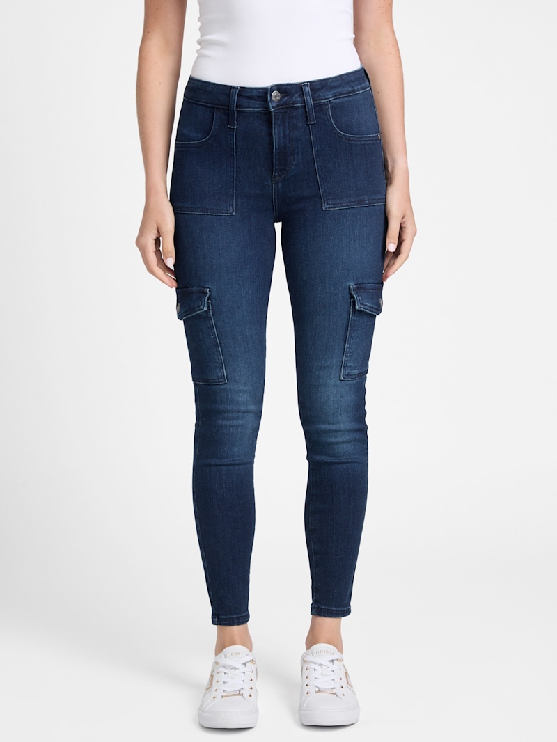 Eco Tessa Cargo Skinny Jeans | GUESS Factory