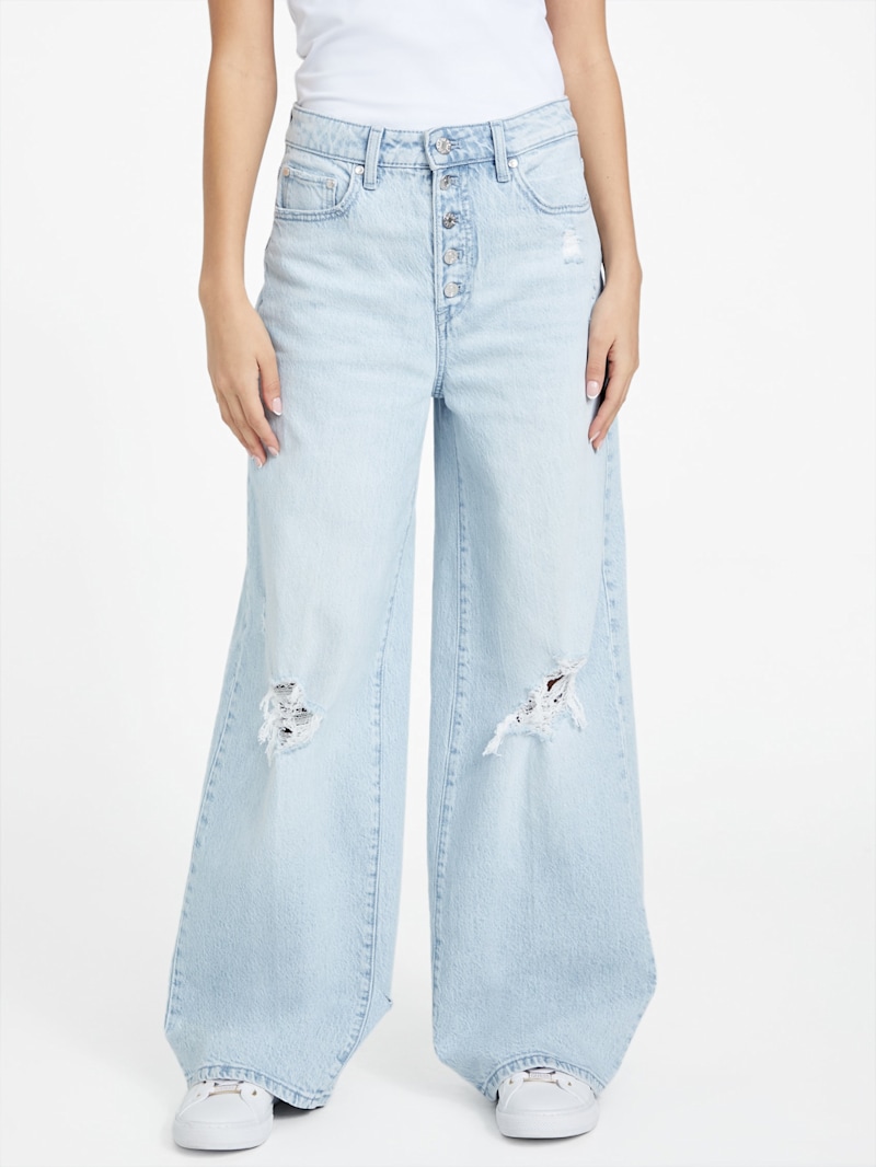 Maya Wide-Leg Jeans | GUESS Factory