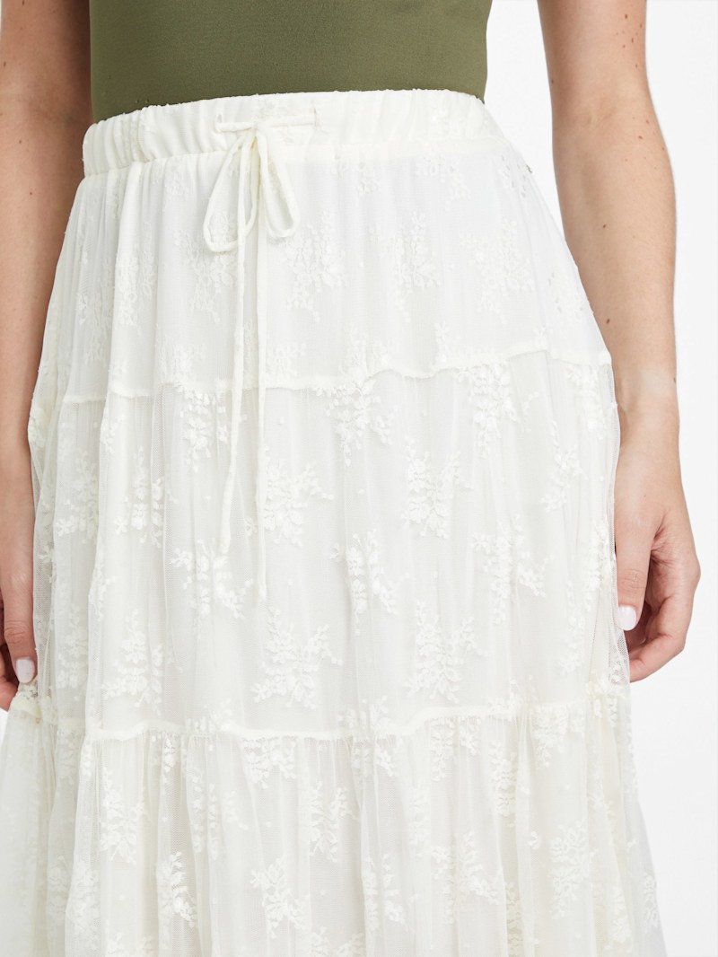 Lucca Lace Maxi Skirt | GUESS Factory