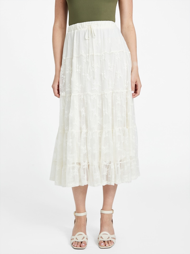 Lucca Lace Maxi Skirt | GUESS Factory