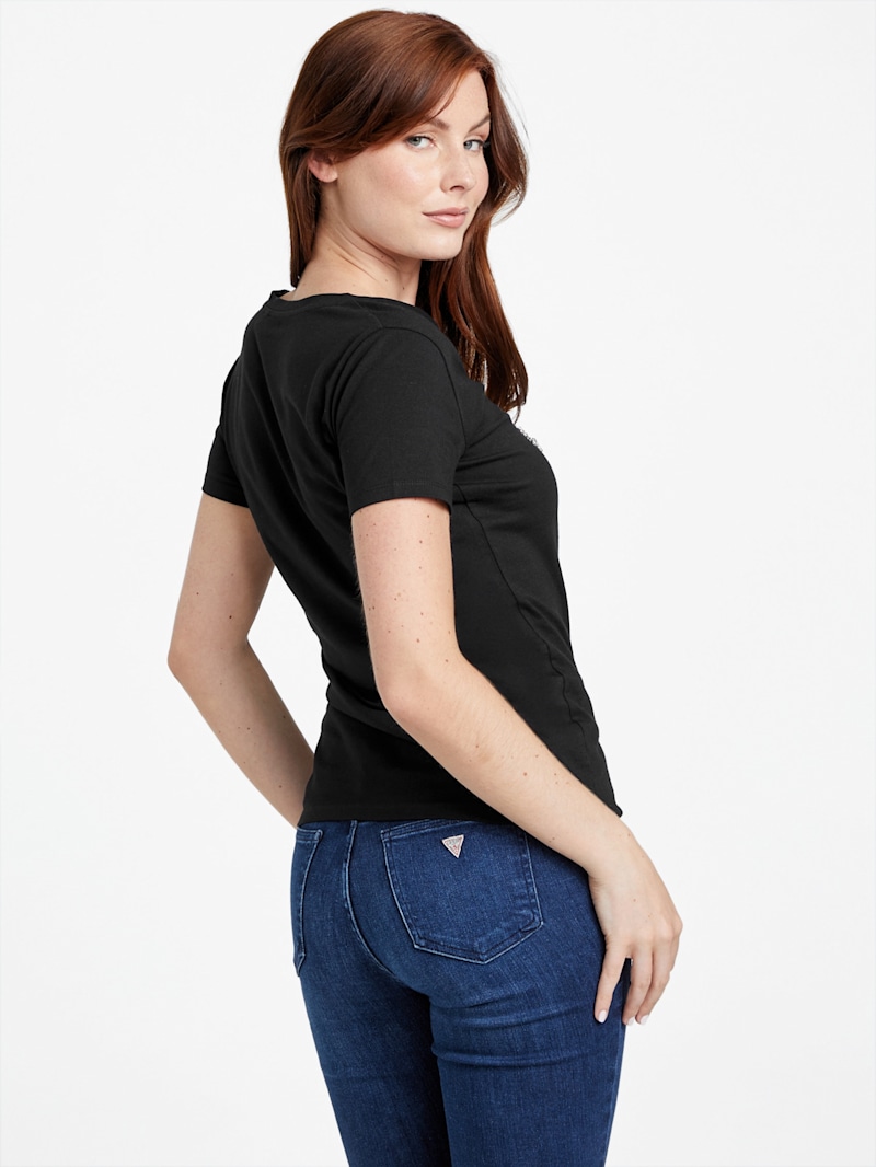 Eco Salsa Logo Tee | GUESS Factory
