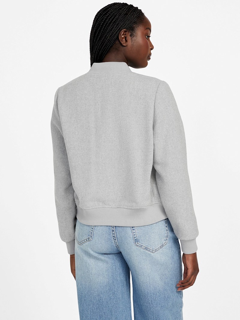 Sophia Flight Crop Jacket | GUESS Factory