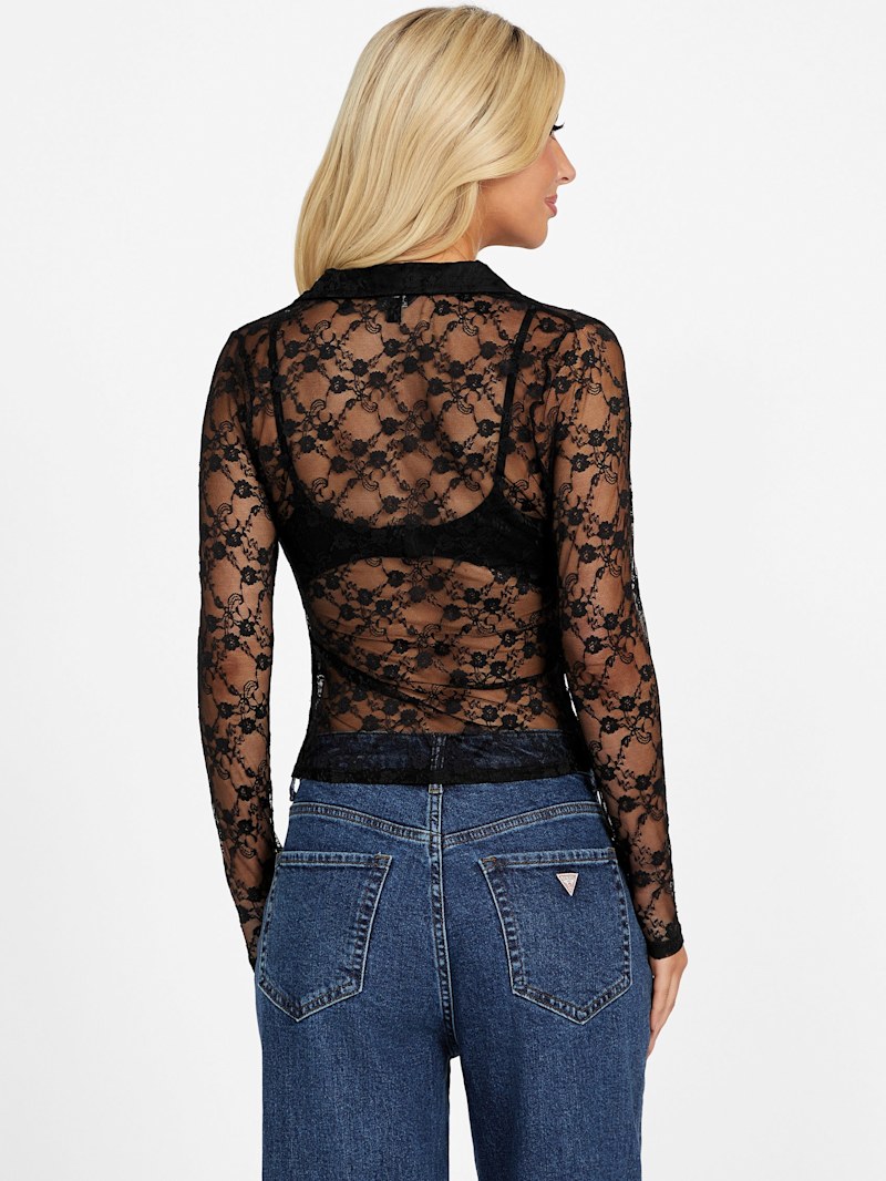 Merrie Lace Top | GUESS Factory Ca