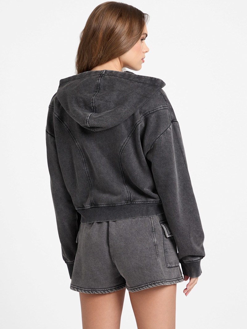 新品 完売品 BRIEFING HOL B LOGO KNIT HOODIE Nicole Hoodie | GUESS Factory