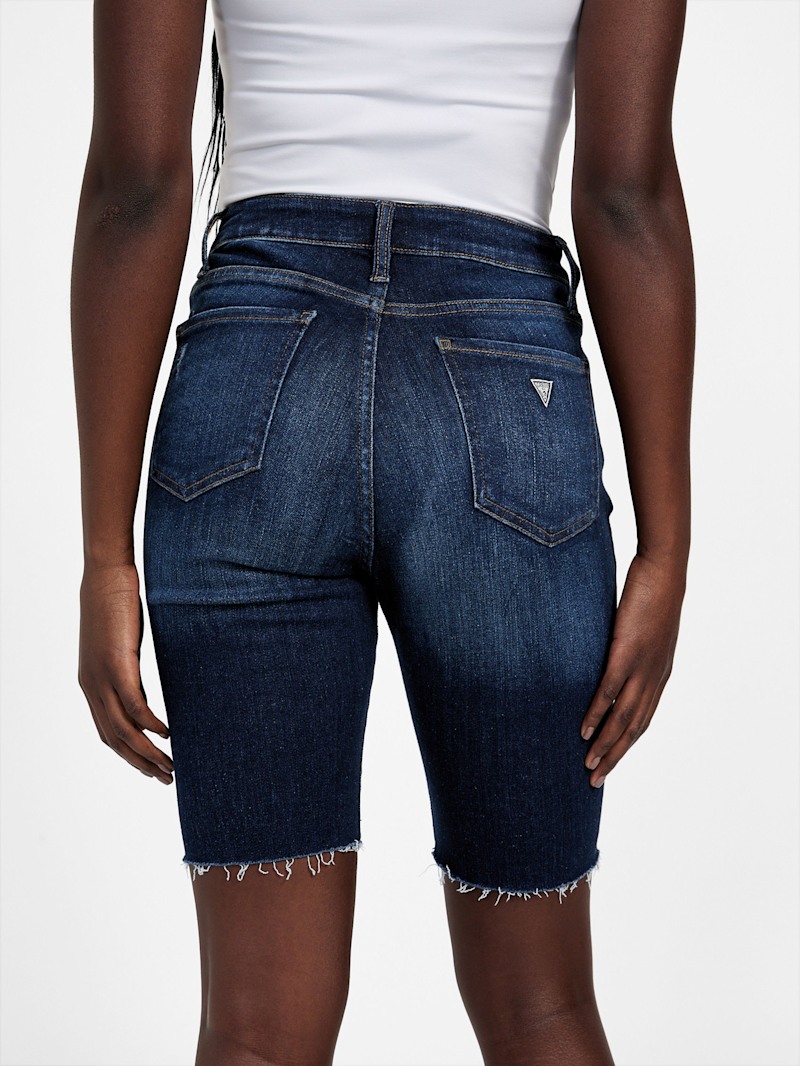 Keira High-Rise Bermuda Shorts | GUESS Factory