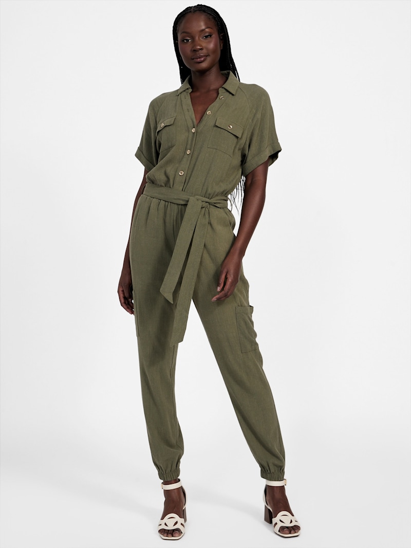 Harper Jogger Jumpsuit | GUESS Factory
