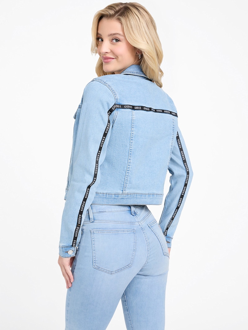 ゆか Eco Camilia Denim Jacket | GUESS Factory