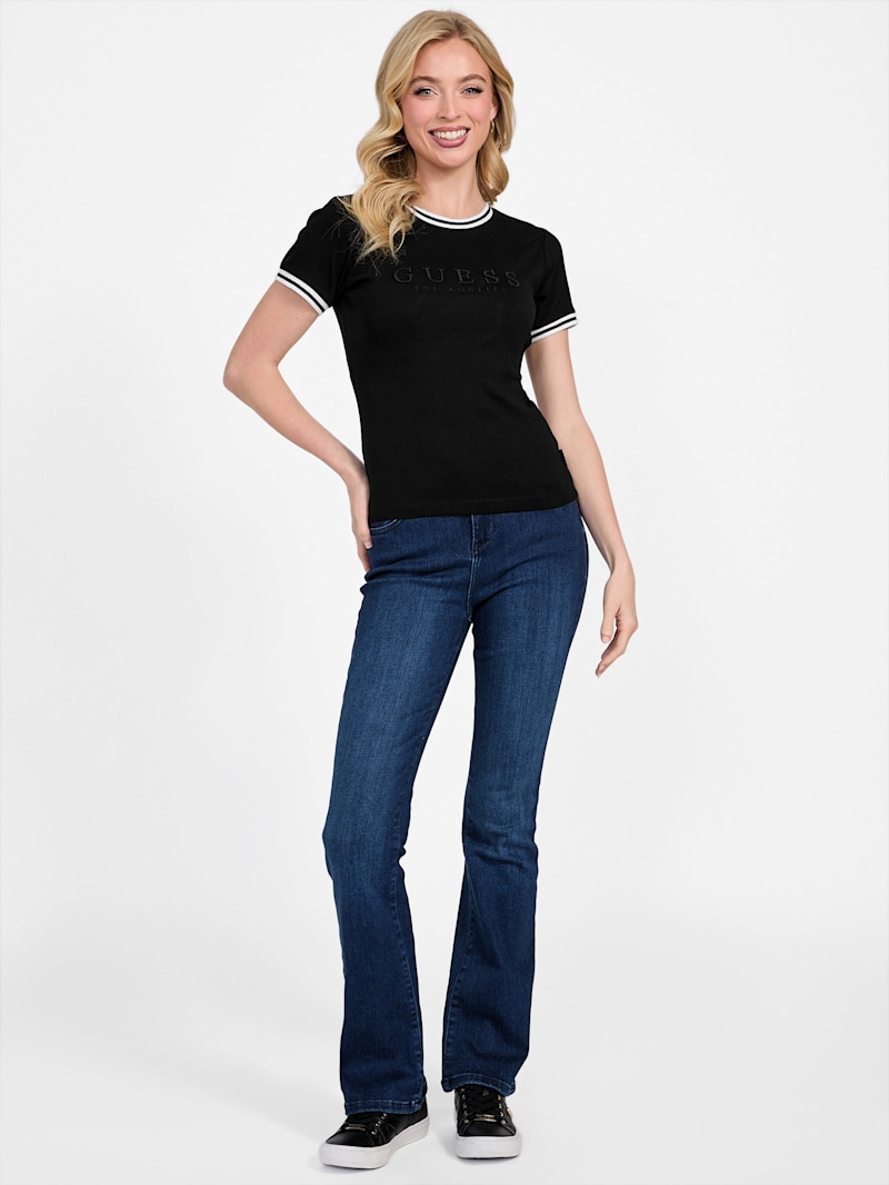 Eco Teddy Logo Tee | GUESS Factory