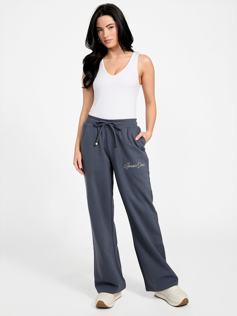 パンツ MONILE JOGGERS Milia Wide-Leg Joggers | GUESS Factory