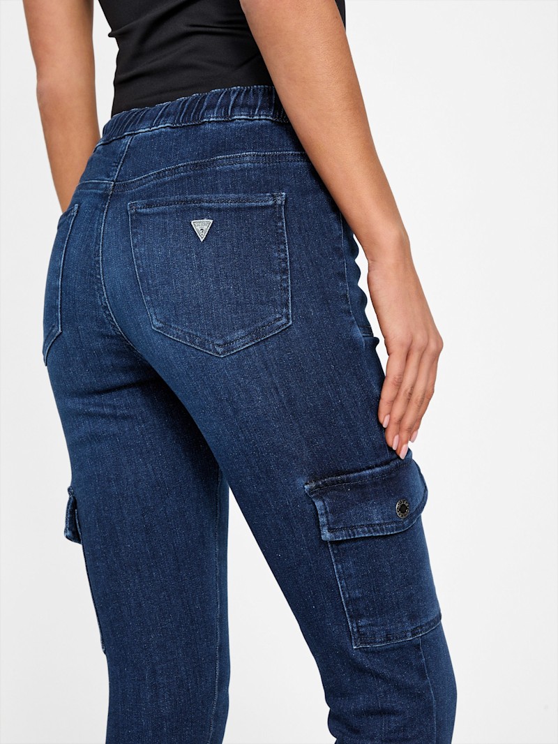 【CAMBIO】Denim Jacquard Jogger Pants /Ｓ CAMBIO】Denim Jacquard Jogger Pants ジョガー