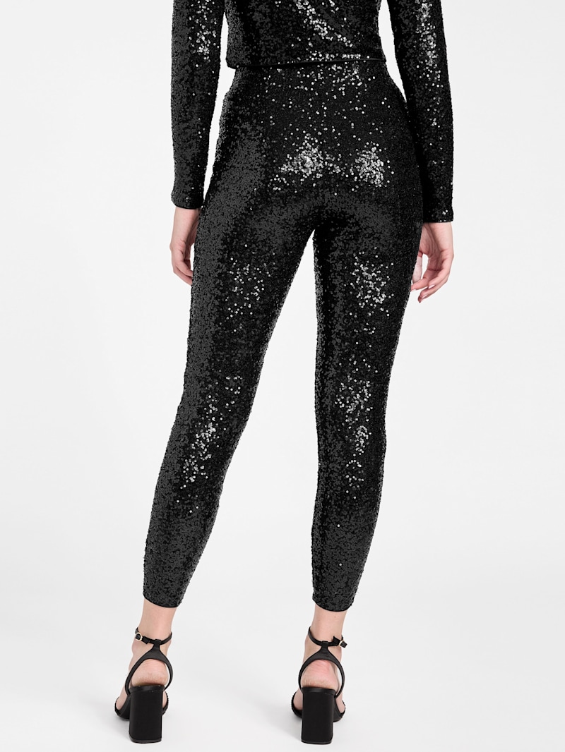 Hallie Sequin Leggings | GUESS Factory