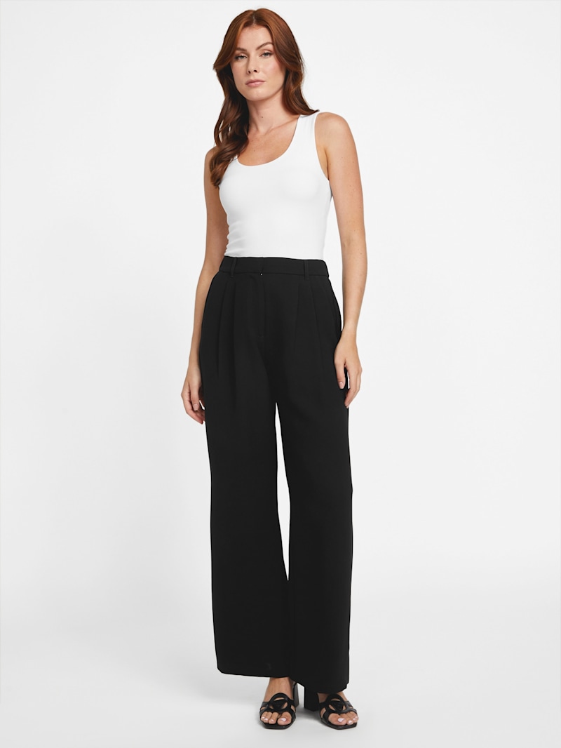 Nancy Wide-Leg Trousers | GUESS Factory