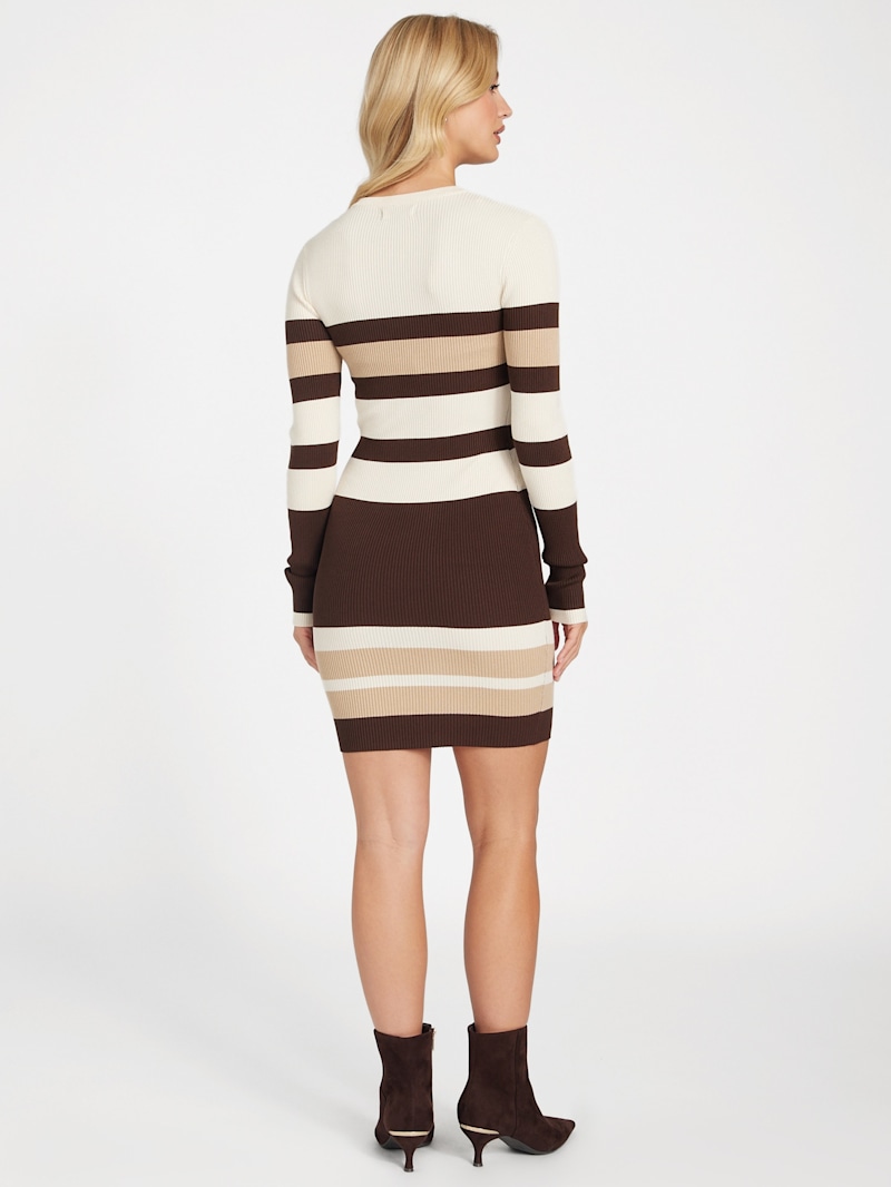Amiri Striped Sweater Dress | GUESS Factory Ca