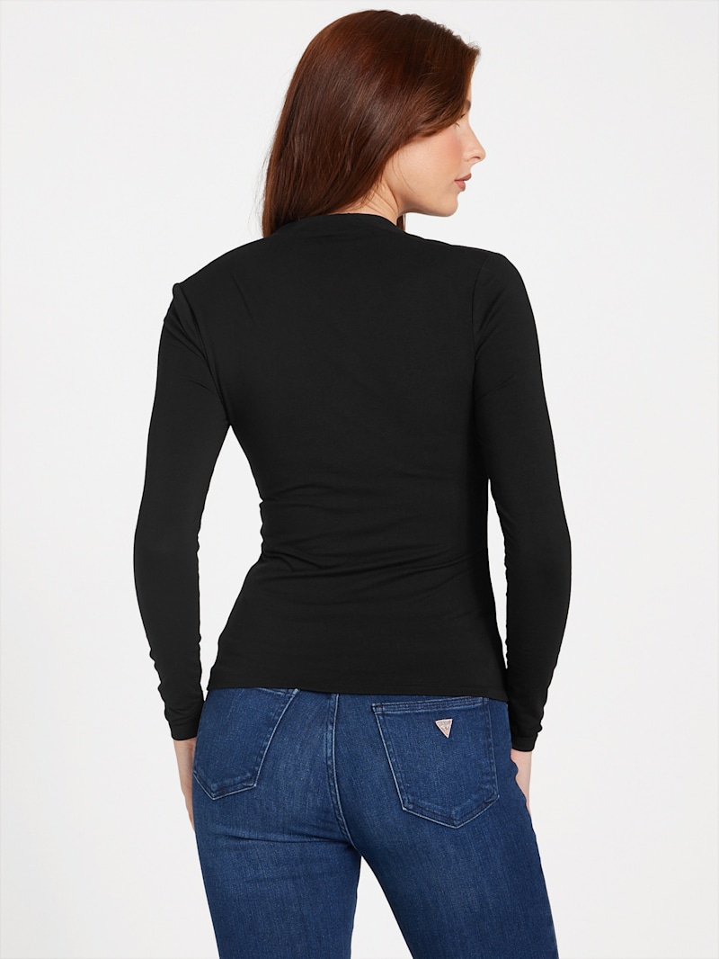 Emmy Square-Neck Top | GUESS Factory