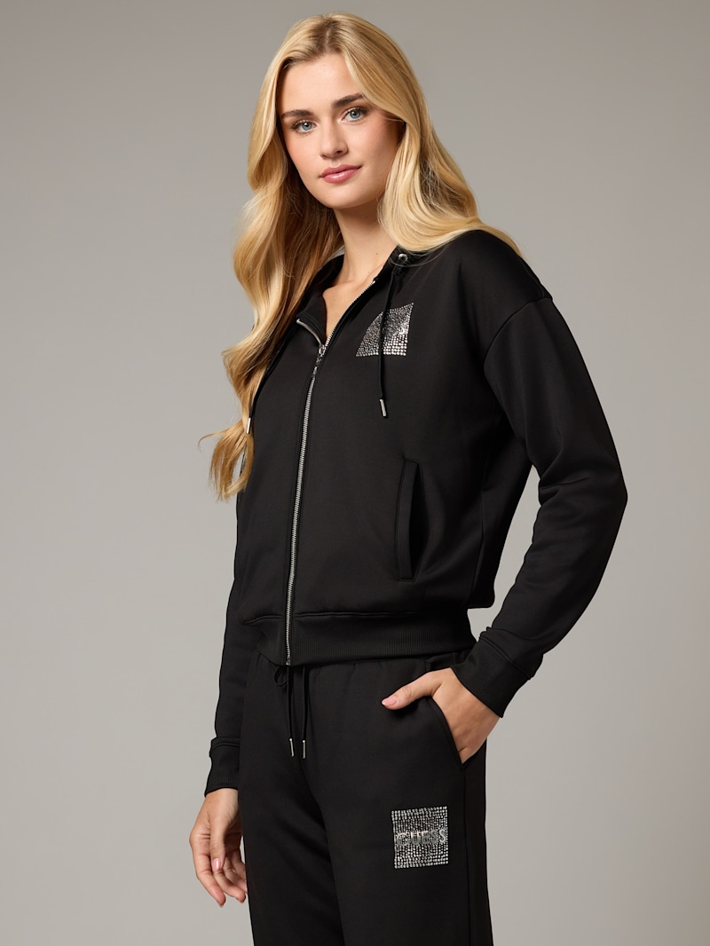 Becka Full-Zip Hoodie | GUESS Factory