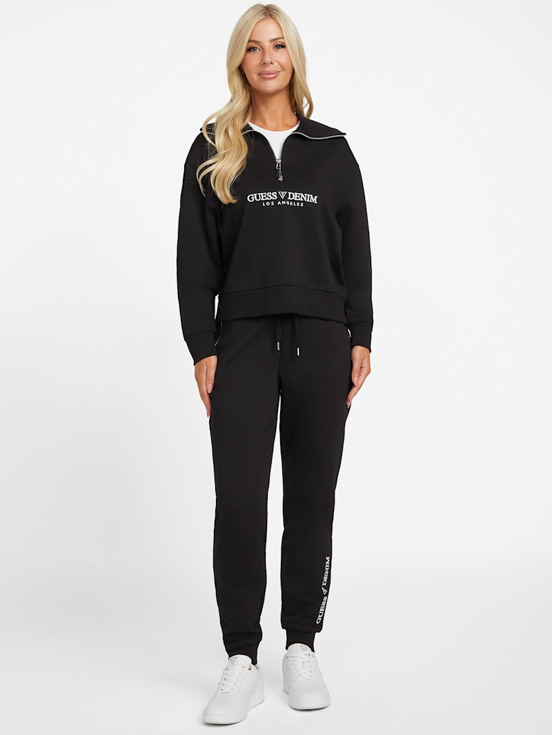 Cami Half-Zip Sweatshirt | GUESS Factory