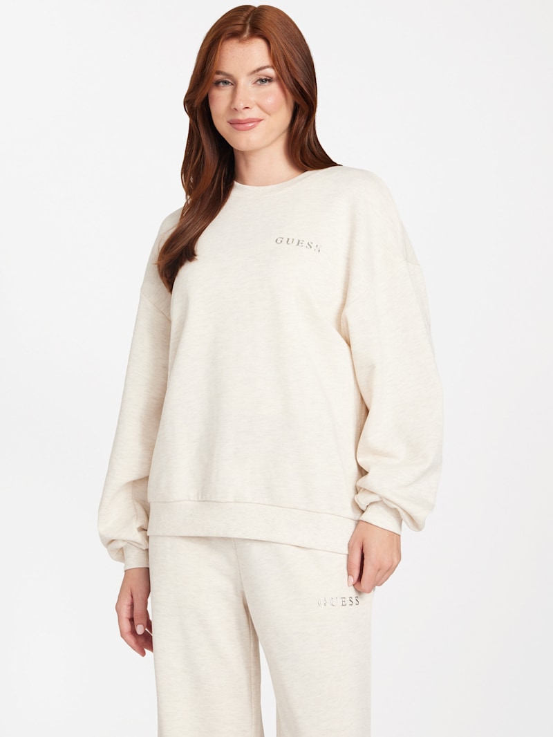 Constance Logo Crewneck | GUESS Factory