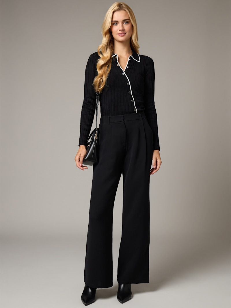 Jalen Ribbed Sweater | GUESS Factory