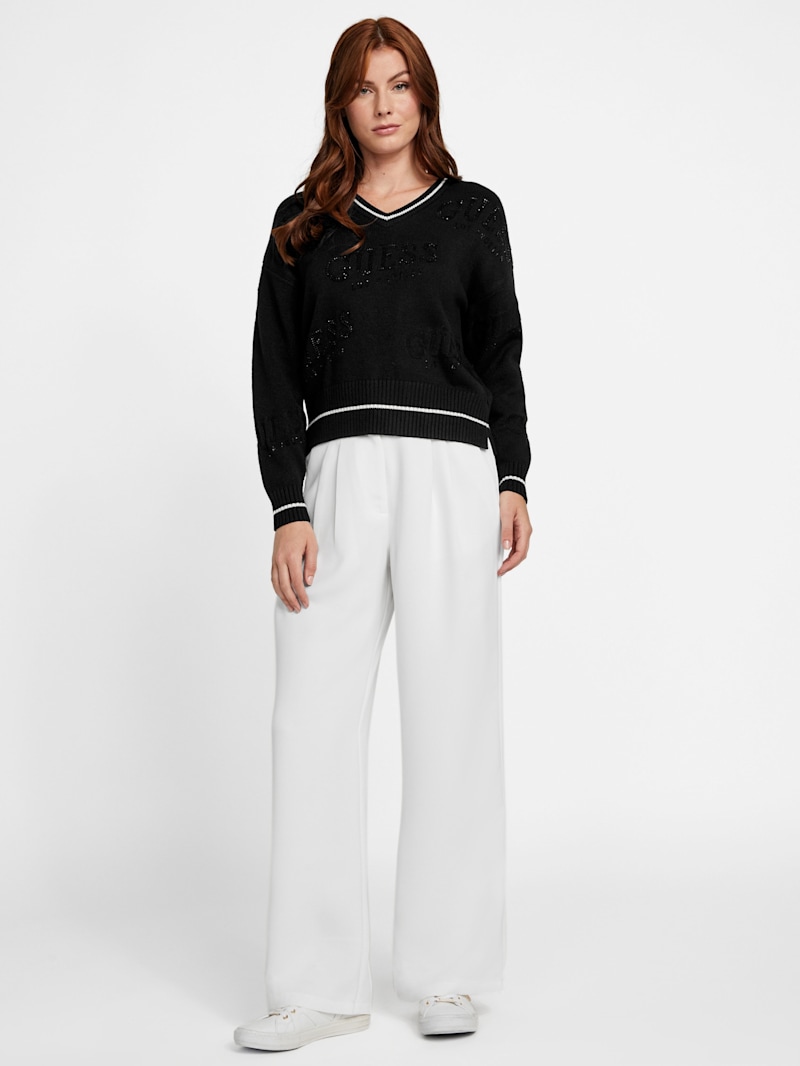 Dateryn V-Neck Sweater | GUESS Factory