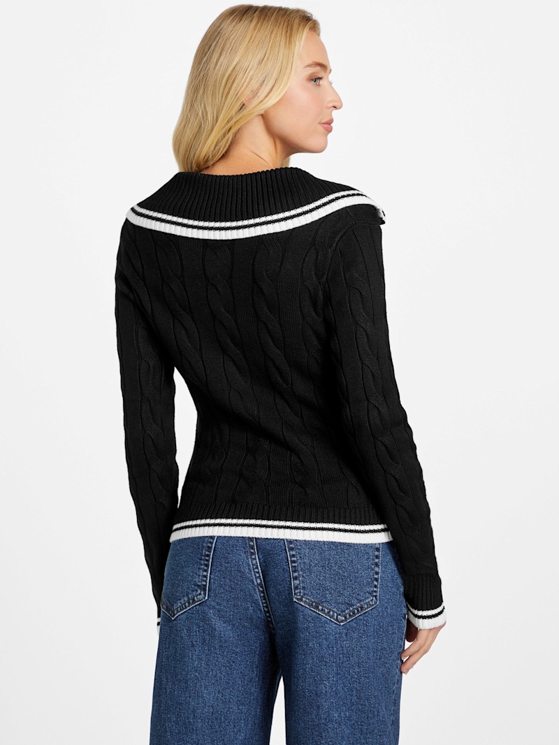 Vicky Zip Sweater | GUESS Factory