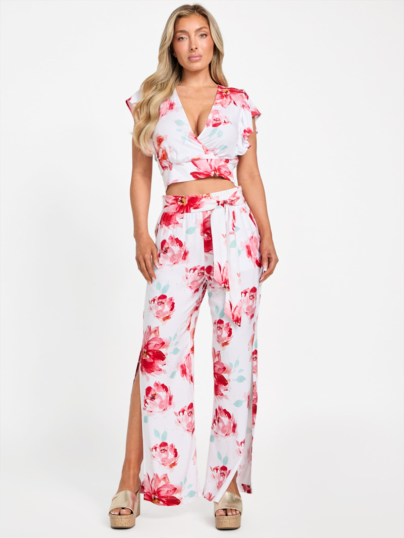 Didi Printed Palazzo Pants | GUESS Factory