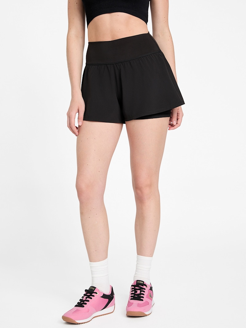 Priya Flutter Shorts | GUESS Factory