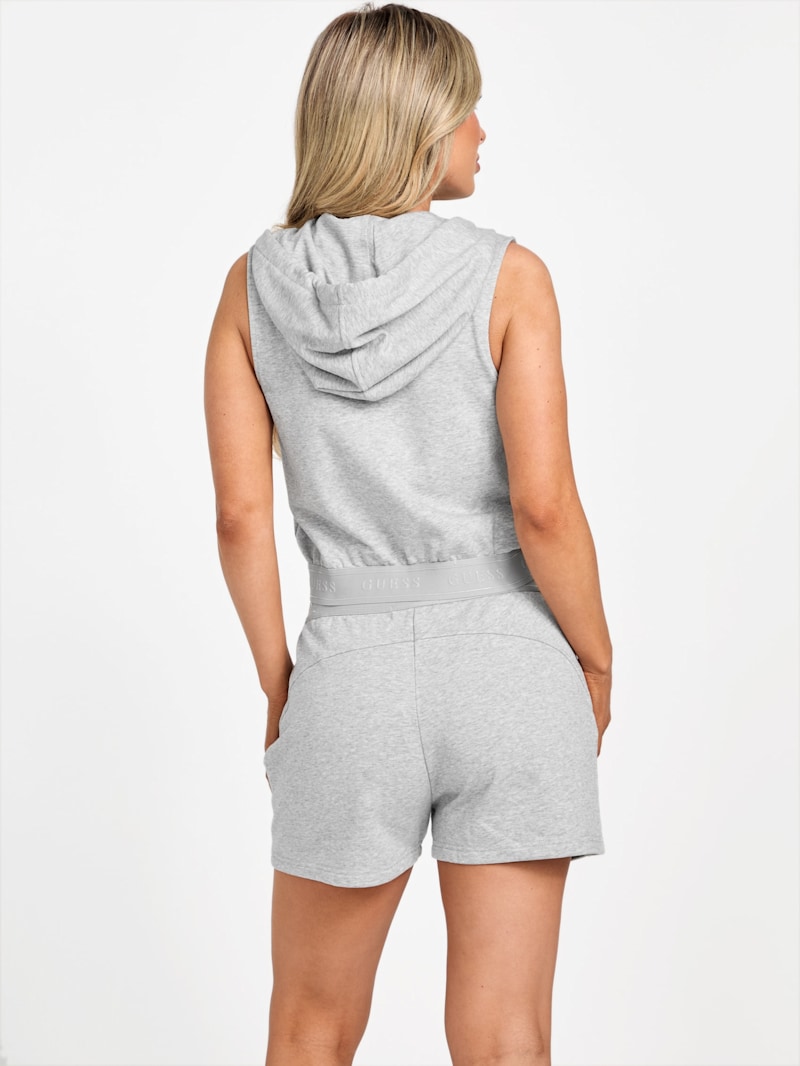 Marsha Sleeveless Hoodie | GUESS Factory