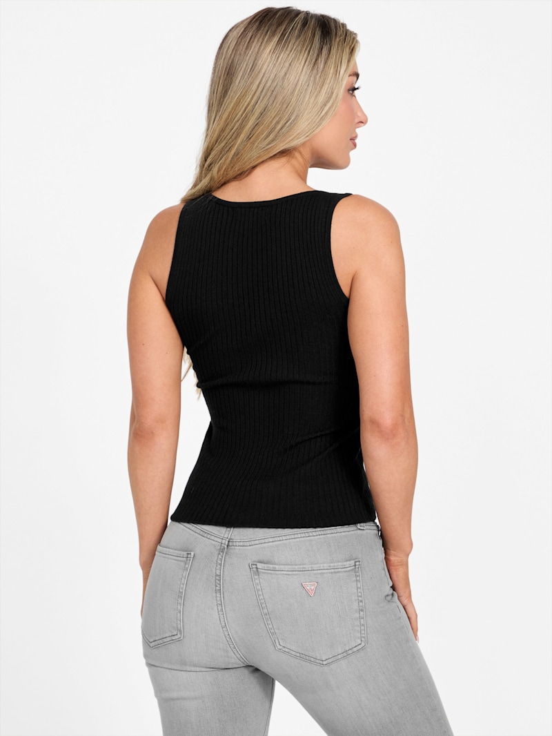 Dinora Sweater Tank | GUESS Factory