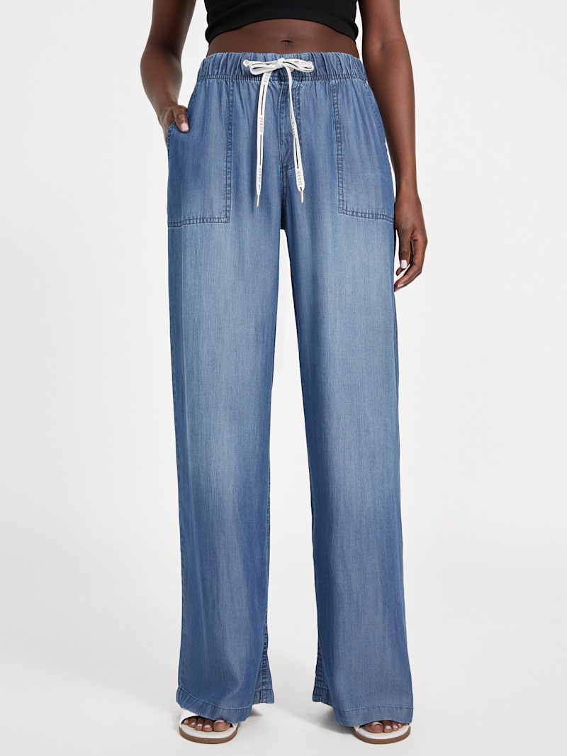 Fatigue Palazzo Pants | GUESS Factory Ca