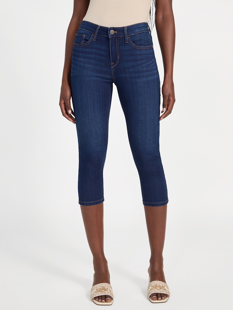 Violeta Denim Capri Pants | GUESS Factory