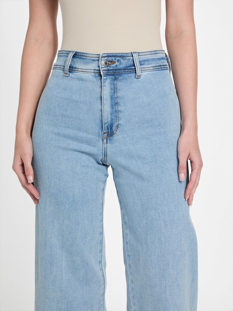 Sandra High-Rise Wide Leg Jeans | GUESS Factory