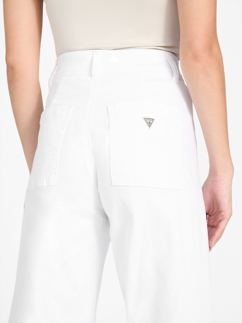 nuance wave lawgy patch denim White Ｆ Signature baggy fit denim– Róhe