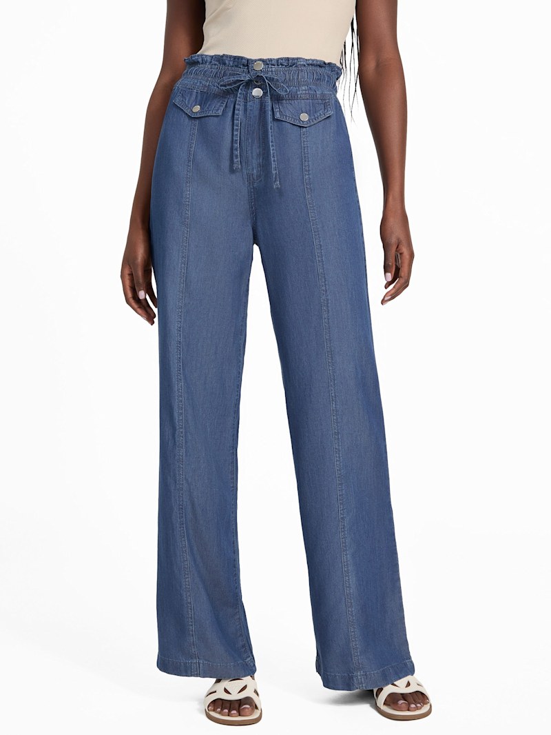 デニム・ジーパン THE ROW Women Denim Pants 6525SW1984BLU Blue Eglitta Jean ブルー in Cotton – The Row