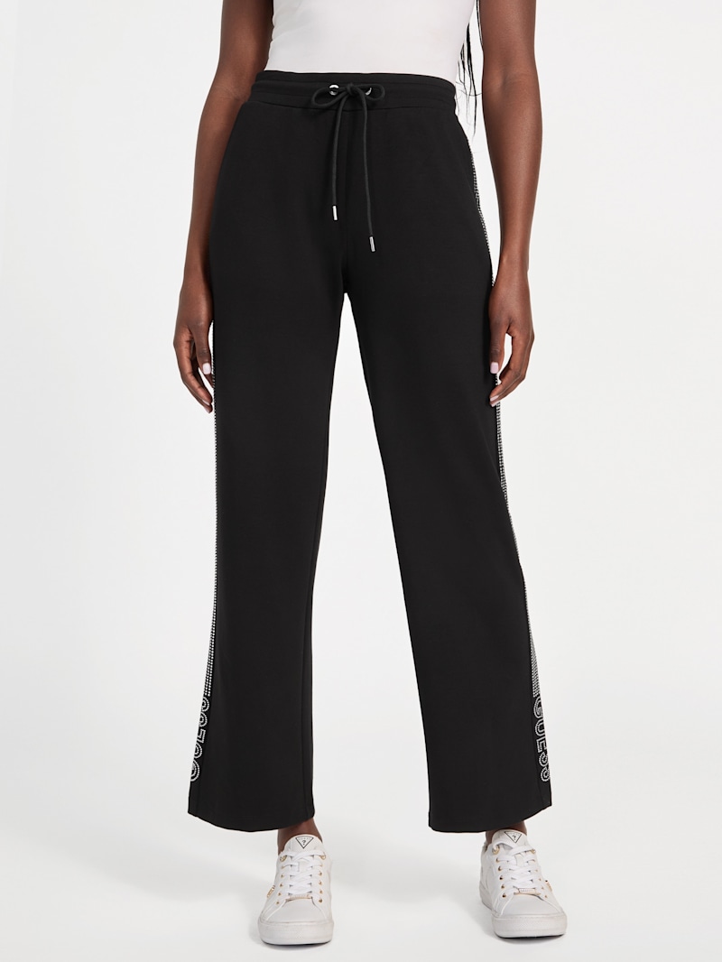 Malorie Wide Leg Pants | GUESS Factory Ca