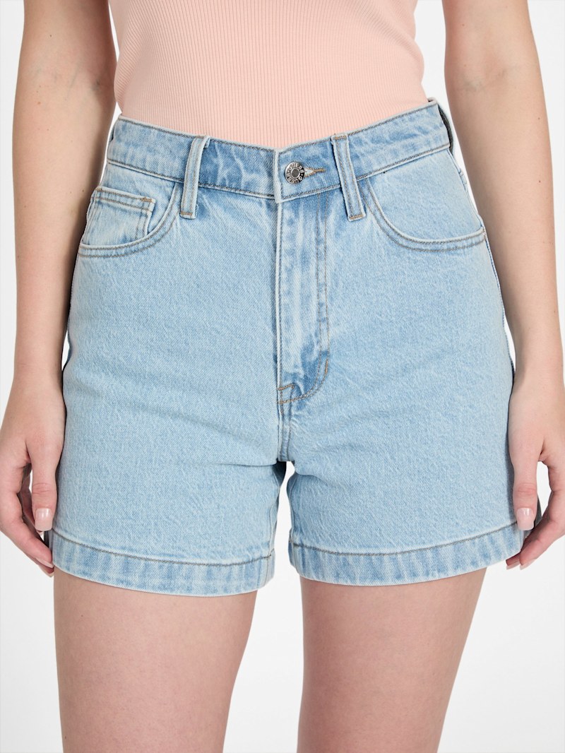Elizabeth High-Rise Dad Shorts | GUESS Factory