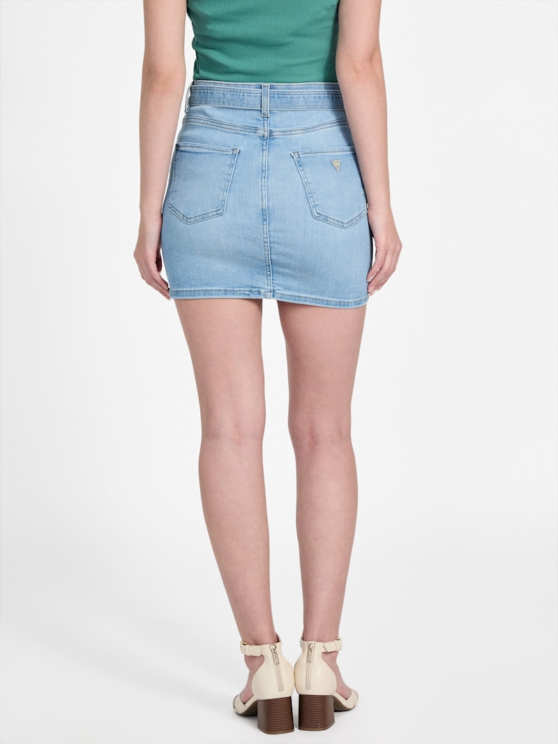 enaga GUESS® Eco Zanita Pinstripe Mini Skirt