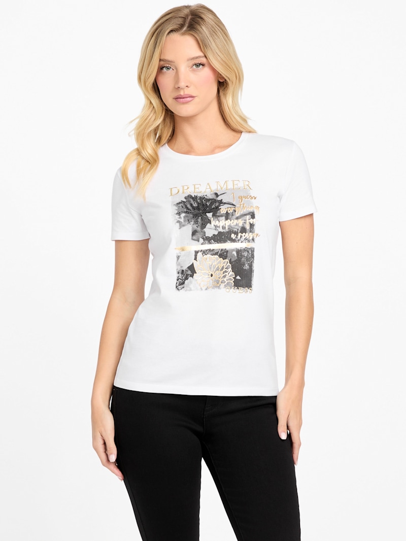 Eco Karol Graphic Tee | GUESS Factory