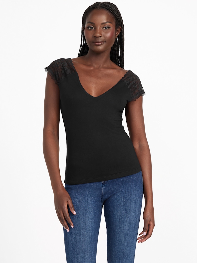 トップス gypsohila Lightly Knit Tops / Black gypsohila Lightly Knit Tops / Black