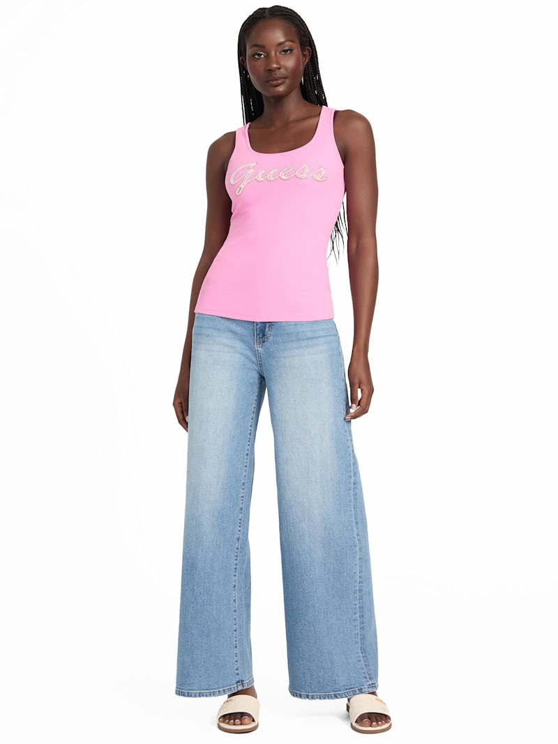 トップス L.B.G. pink skull tank top Pink Skull & Crossbones Tank Top: Pastel Goth Sleeveless Shirt - Etsy