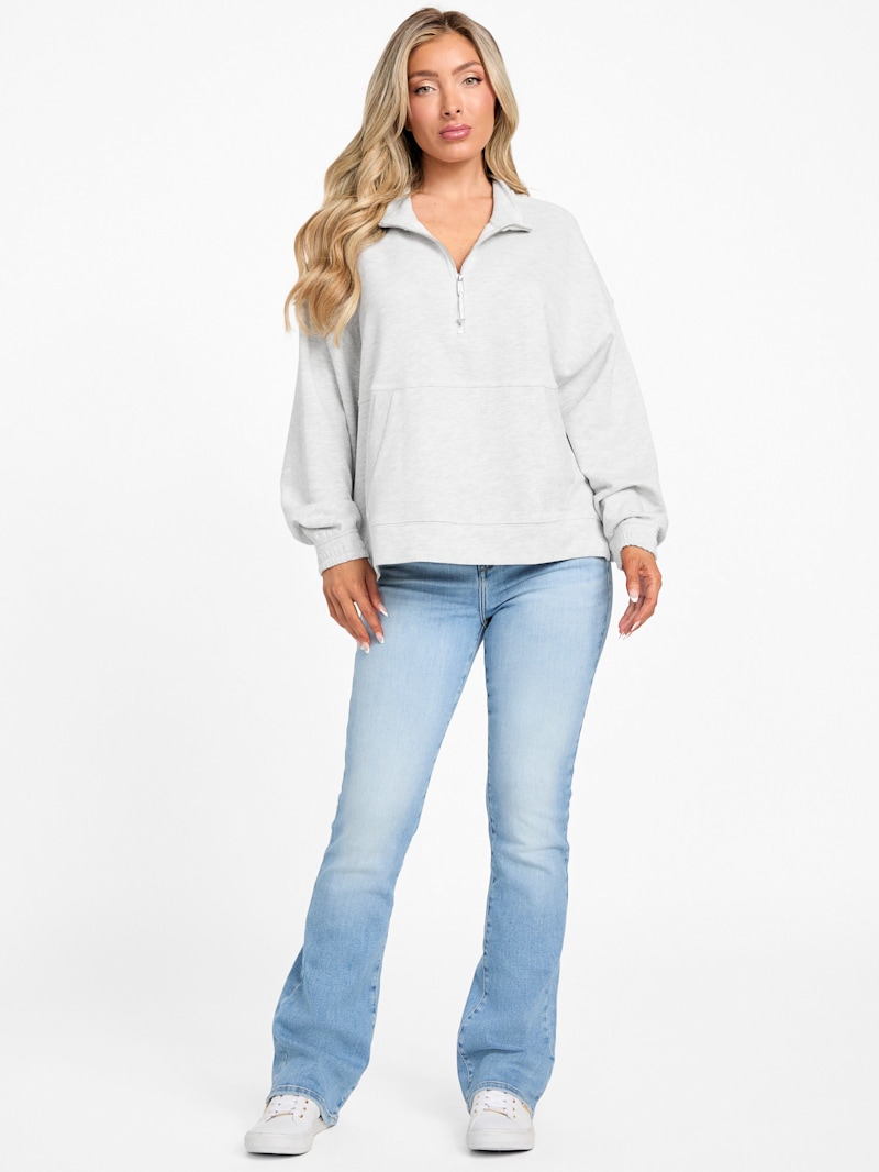 Carie Half-Zip Sweatshirt | GUESS Factory