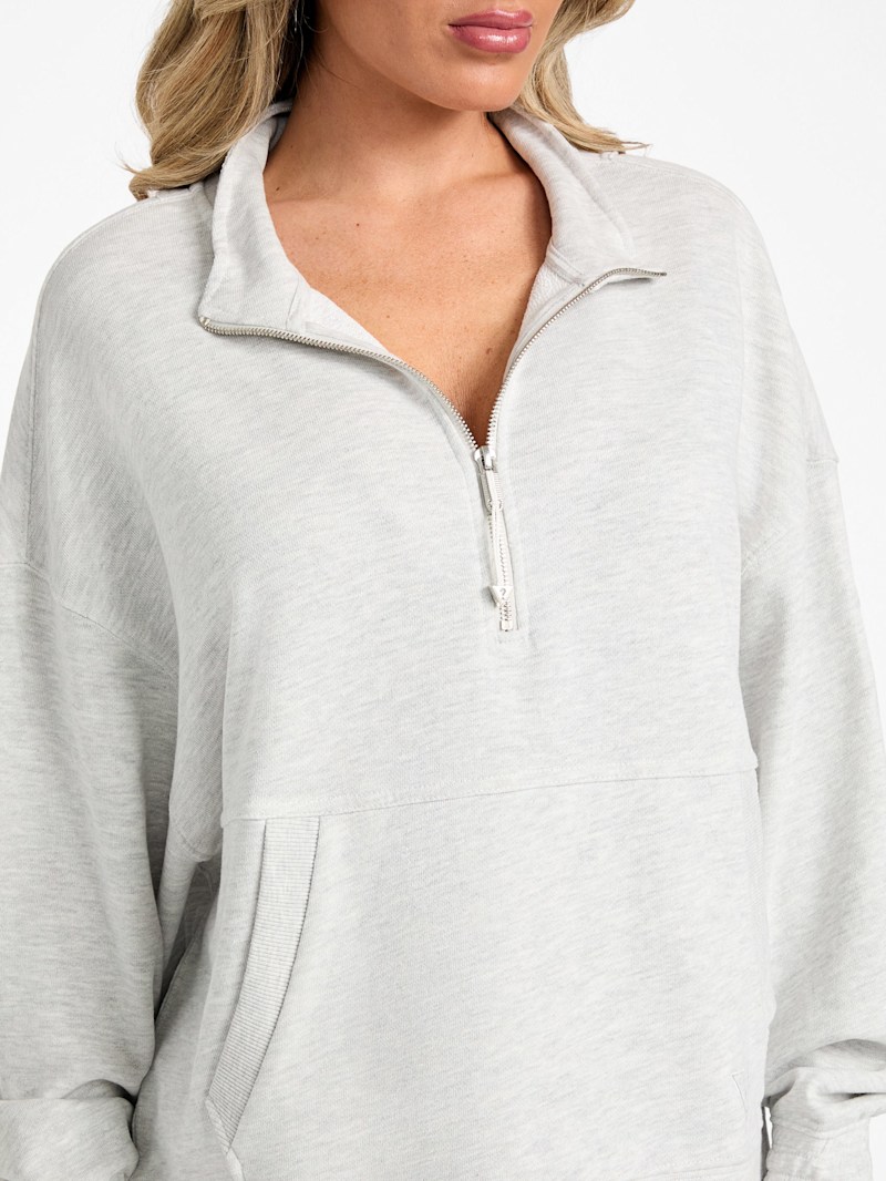 Carie Half-Zip Sweatshirt | GUESS Factory