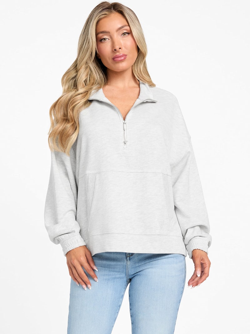 Carie Half-Zip Sweatshirt | GUESS Factory