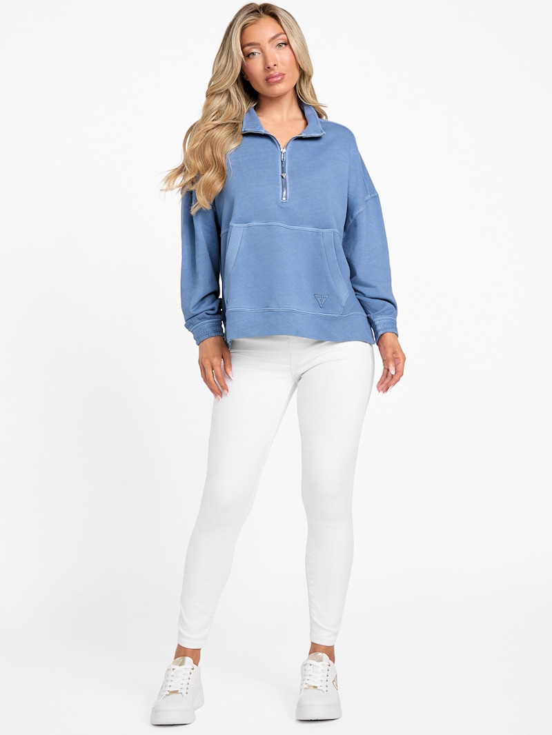 ence（エンシー）　half zip sweat shirt ence（エンシー） half zip sweat shirt half zip sweat shirt