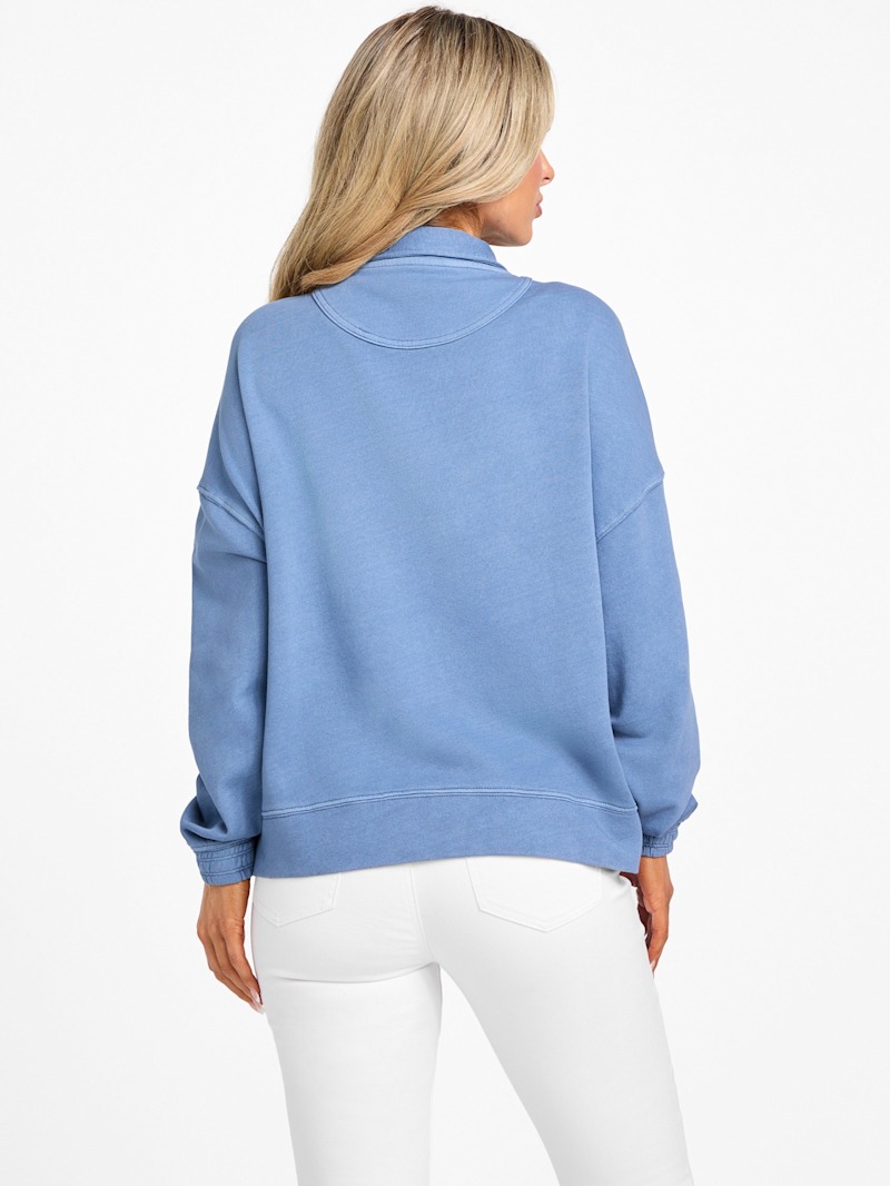 ZIGGY ZAZA ボーダースウェット ブルー 2-3y toro pullover | blu – ZIGGY ZAZA