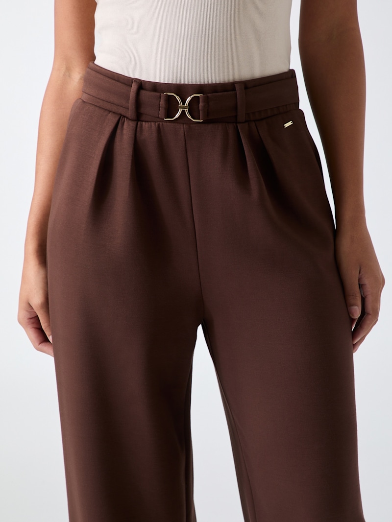 Olympia Wide Leg Pants | GUESS Factory