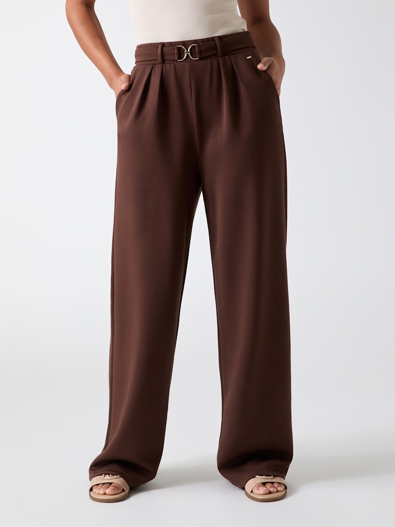Olympia Wide Leg Pants | GUESS Factory