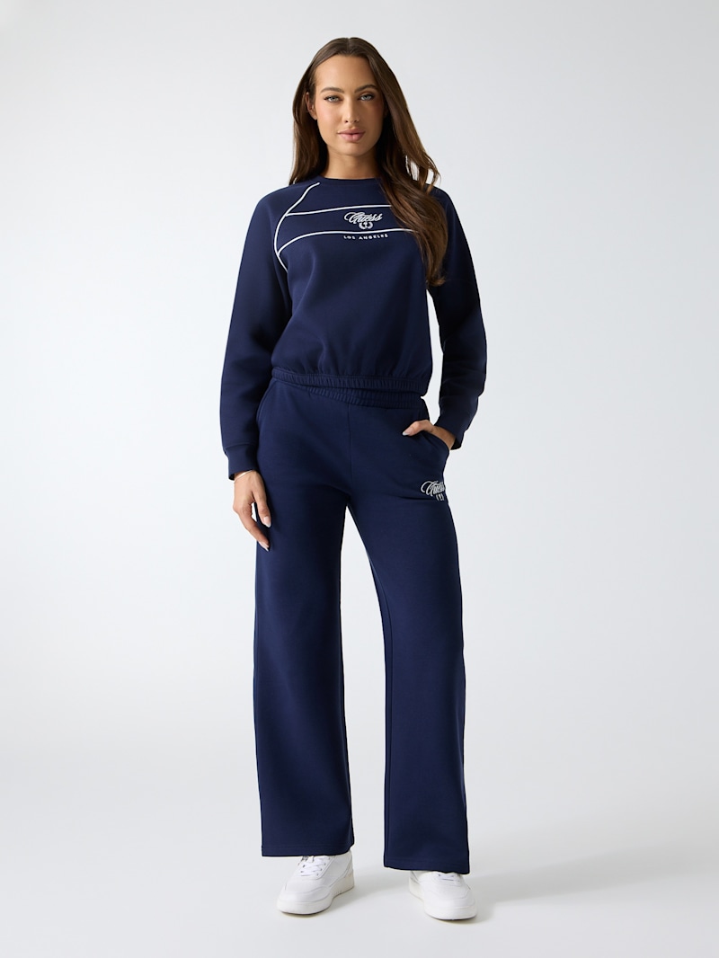 Logo cropped sweatshirt | GUESS Factory