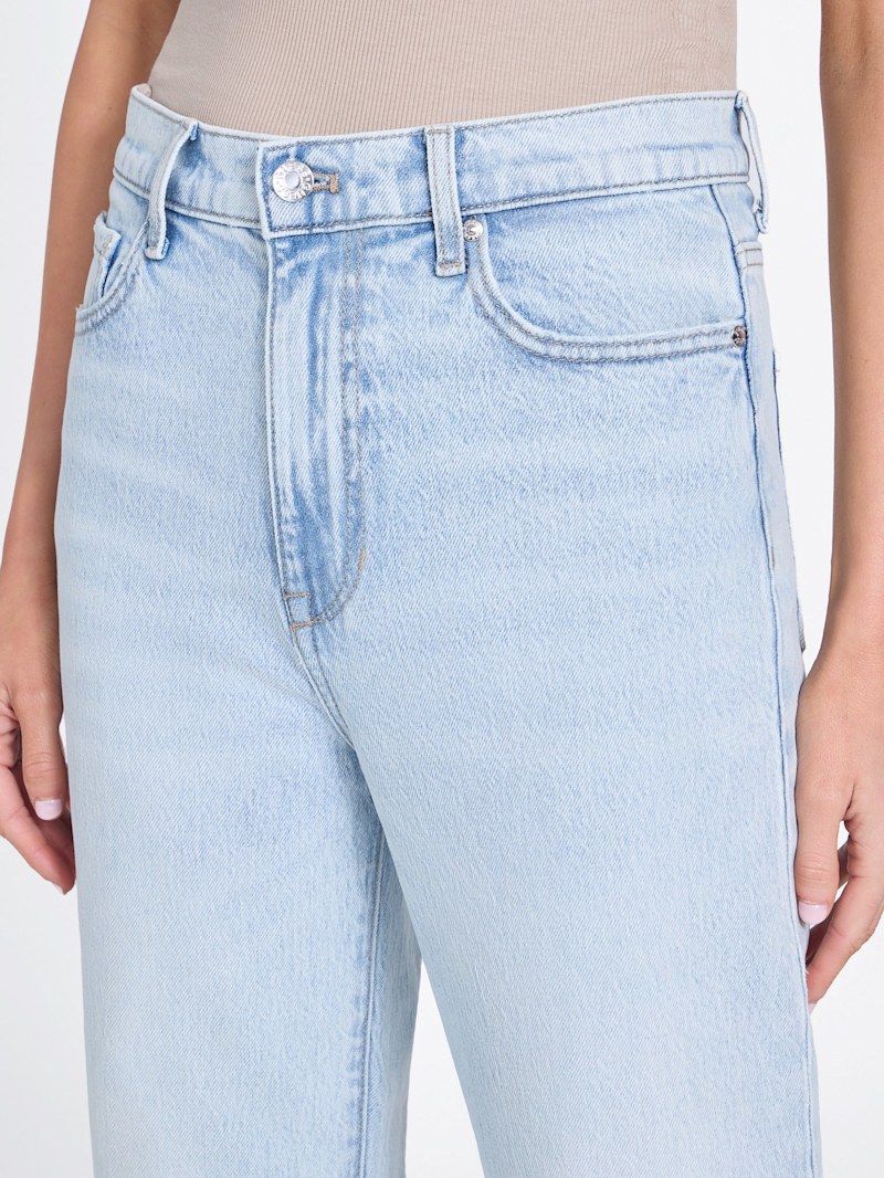 Caleena High-Rise Straight Jeans | GUESS Factory