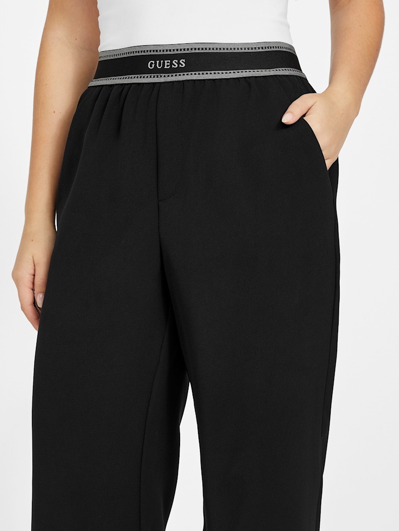 Noella Logo Waistband Pants | GUESS Factory