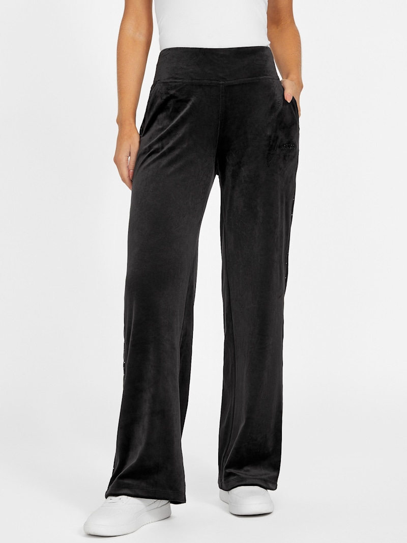 Ness Velour Pants | GUESS Factory